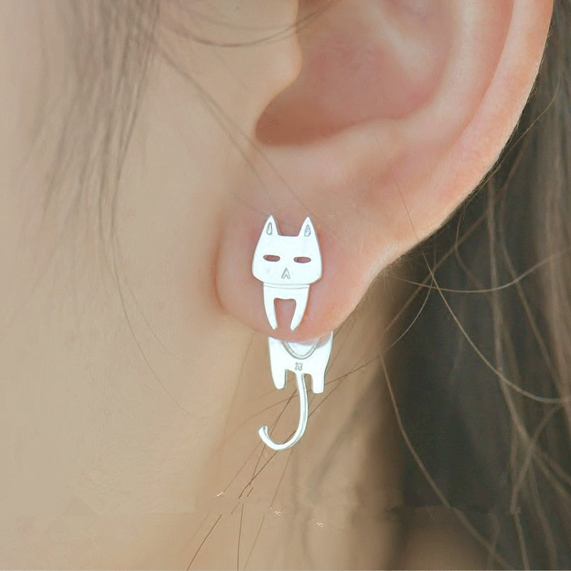 Lovely Cat Fish Earring