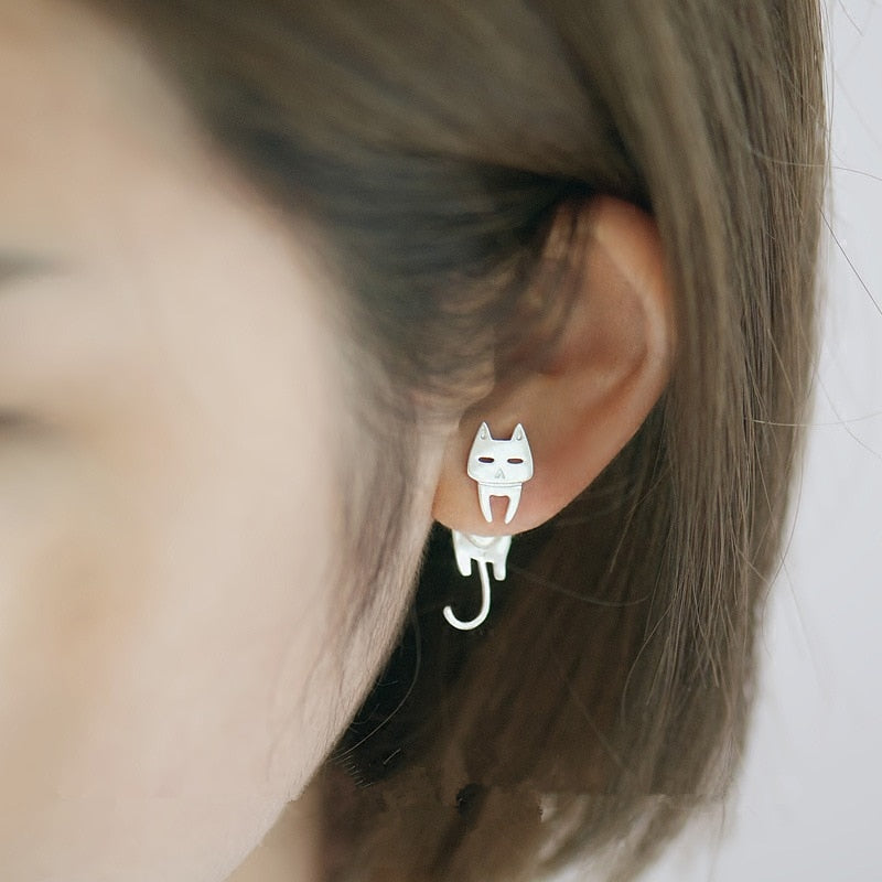 Lovely Cat Fish Earring